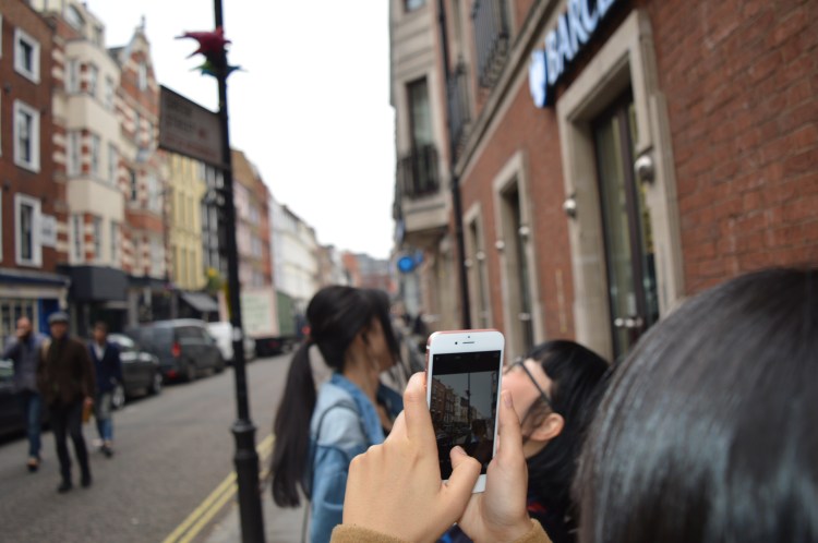 out and about soho bloggers