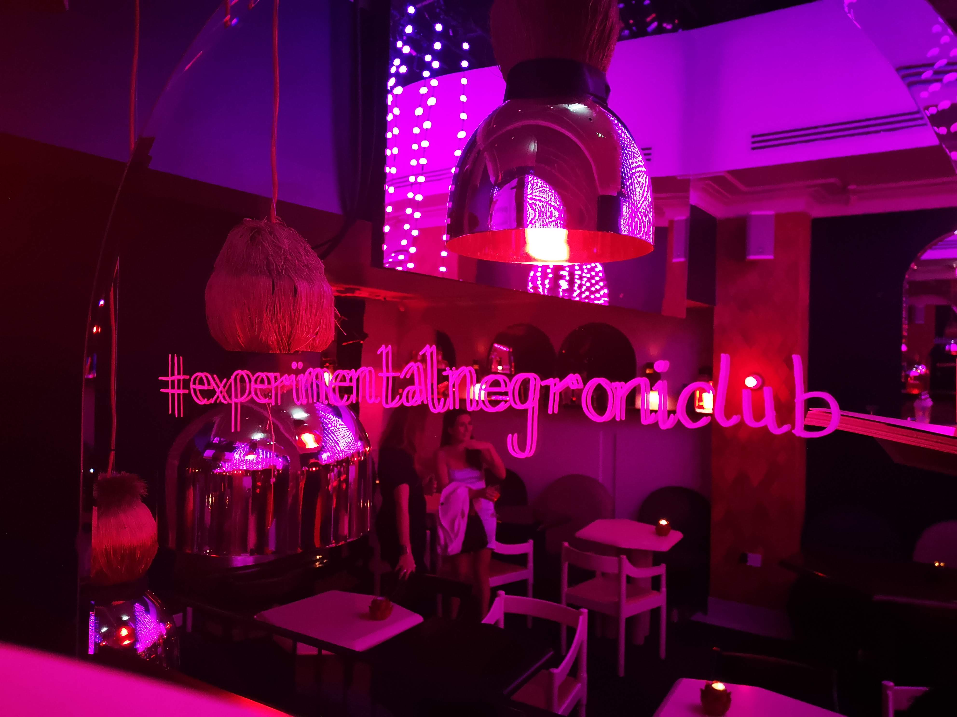 Experimental Negroni Club