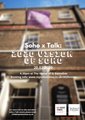 Soho x Talk event: 2020 Vision of Soho