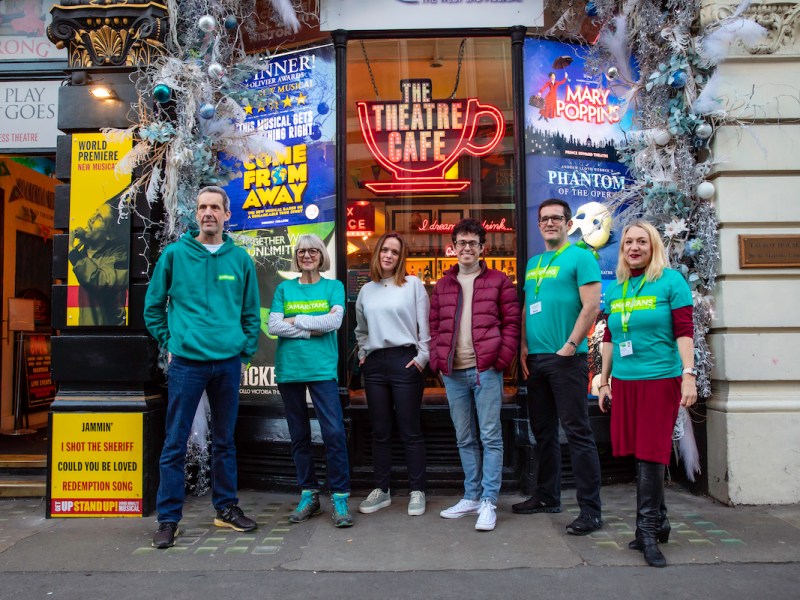 From Blue to Brew: Theatreland Takes Tea with the Samaritans! 