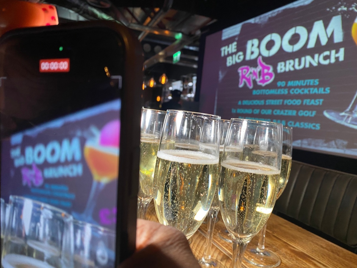 Influencers Table: Boom Battle Bar launch The Big Boom RnB Brunch | My Soho Times