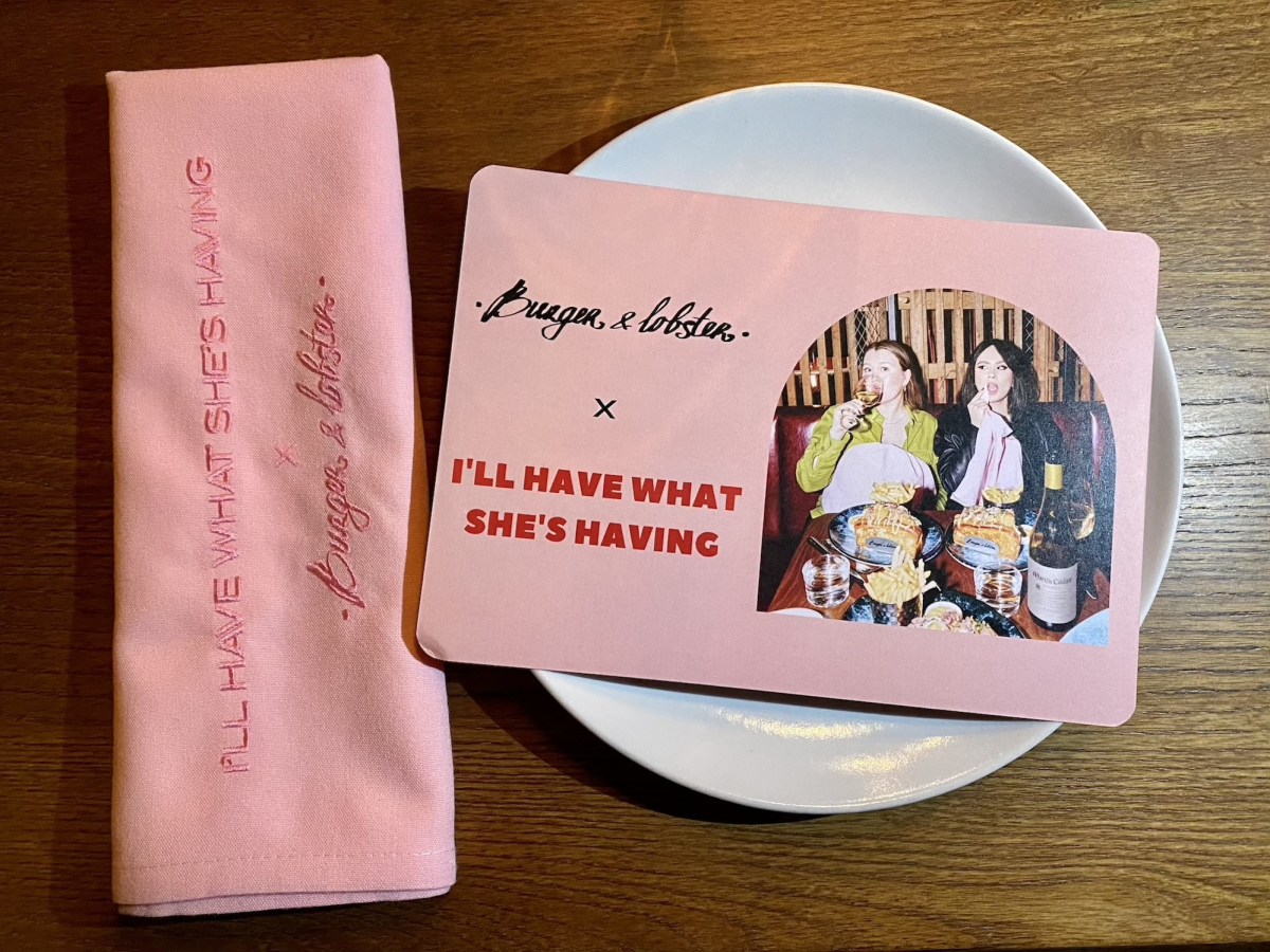 AllFemale Collab Burger & Lobster launch limitededition Lobster