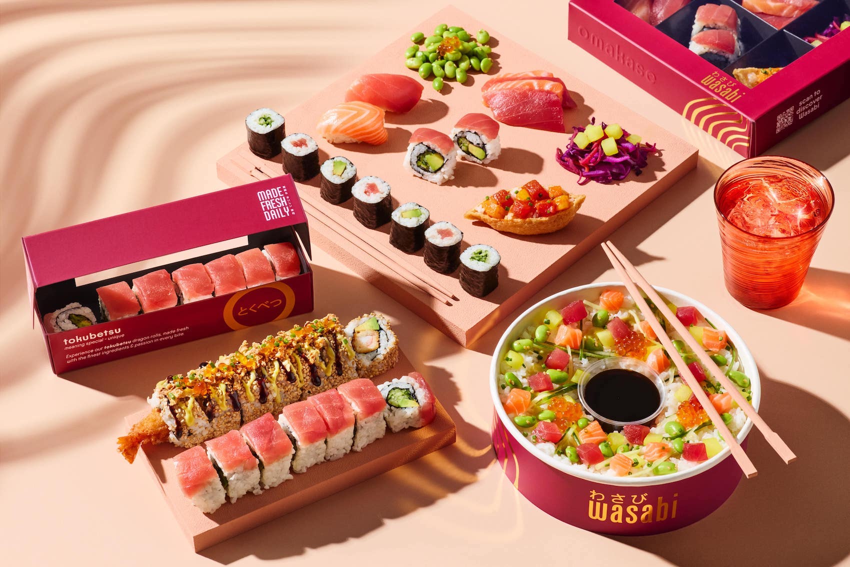 A Roll Above The Rest: Wasabi Launches Luxe New Summer Menu with a
